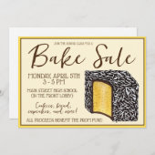 ラミントンオーストラリアベイクセールデザートベーカリー 招待状 (正面/裏面)