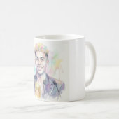 ラミン・ヤマル コーヒーマグカップ (正面右)