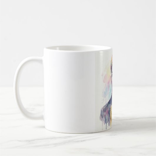 ラミン・ヤマル コーヒーマグカップ (左)