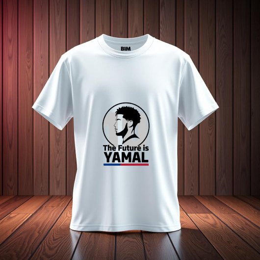 ラミン・ヤマルTシャツ - 未来はヤマル Tシャツ