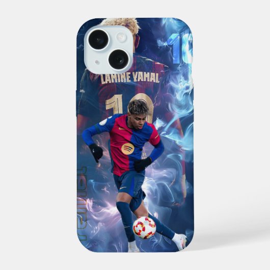 ラミーヌ ヤマル フォンケース iPhone 15ケース (裏面)
