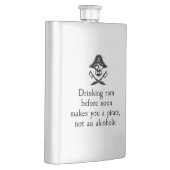 ラムおもしろいを飲むと海賊になる フラスク (右)