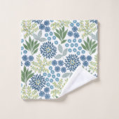 ラムとレモンのシャワーカーテン バスタオルセット (ウォッシュタオル)