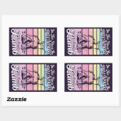 ラムのパステルに関するバニーの話ではない 長方形シール (シート)