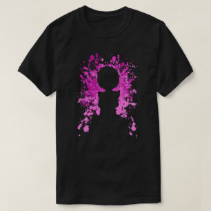 ラムのペンキの(ばちゃばちゃ)跳ねるの日本製アニメのマンガのワイシ Tシャツ