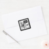 ラムの下の深さ スクエアシール (封筒)