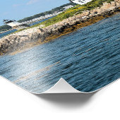 ラムアイランドライトハウスメインフォトプリント フォトプリント            (角)