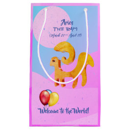 ラムアリー〔占星術の〕十二宮図ベビー（3月21日～4月19日） スモールペーパーバッグ