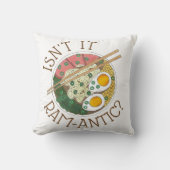 ラムアンティック（ロマンチック）ラーメン好きじゃない クッション (正面)