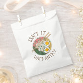 ラムアンティック（ロマンチック）ラーメン好きじゃない フェイバーバッグ (クリップ留めされた状態)