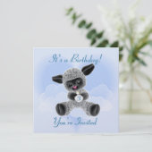 ラムアンドクラウドチャイルド誕生日招待状 招待状 (スタンド正面)