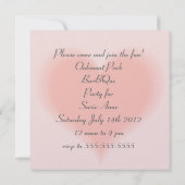 ラムアンドクラウドチャイルド誕生日招待状 招待状 (裏面)