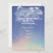 ラムインザクラウドベビーシャワー招待状 招待状 (裏面)