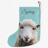 ラムオンブルーカスタムストッキング スモールクリスマスストッキング (裏面)