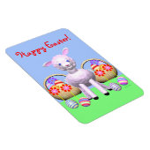 ラムキャラクターとイースターバスケット マグネット (右側)