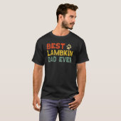 ラムキン+猫+パパ+オーナー+ブリーダー+子猫 Tシャツ (正面フル)