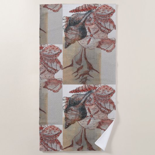 ラムケイ ビーチタオル (正面)