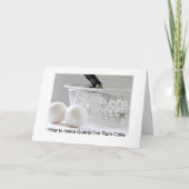 ラムケーキの検疫カード カード (正面)