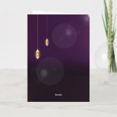 ラムザーン・カリーム ゴールデン・ムーンとランタン 紫 シーズンカード (裏面)