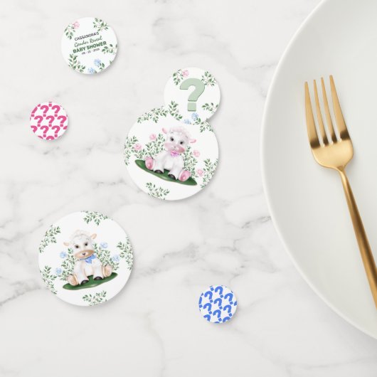 ラムジェンダーが赤ちゃんシャワーを明らかにする コンフェッティ (グループ)