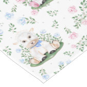 ラムジェンダーが赤ちゃんシャワーを明らかにする ショートテーブルランナー (コーナー)