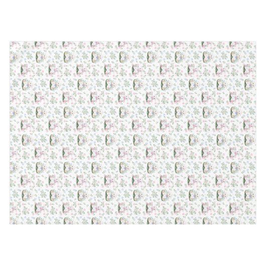 ラムジェンダーが赤ちゃんシャワーを明らかにする テーブルクロス (正面(横))