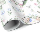 ラムジェンダーが赤ちゃんシャワーを明らかにする ラッピングペーパー (ロールコーナー)