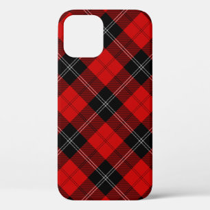 ラムジータータンチェックレッドブラックプレイド iPhone 12 PROケース