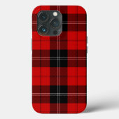ラムジータータンチェックレッドブラックプレイド Case-Mate iPhoneケース (裏面)