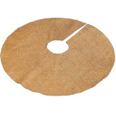 ラムスキンイタリアンレザー：ヴィンテージテクスチャ ブラッシュドポリエステルツリースカート (アングル)