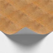 ラムスキンイタリアンレザー：ヴィンテージテクスチャ ラッピングペーパー (角)