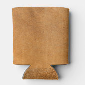 ラムスキンイタリアンレザー:ヴィンテージテクスチャ 缶クーラー (裏面)