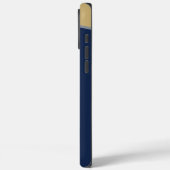 ラムスパーソナライズされたジャージーアメリカンフットボール Case-Mate iPhoneケース (裏面 / 左)