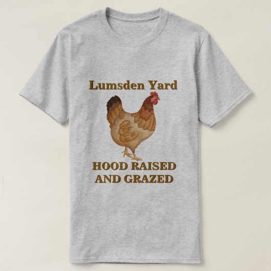 ラムズデンヤード Tシャツ (デザイン正面)