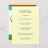 ラムズベビーシャワー招待状 招待状 (正面/裏面)