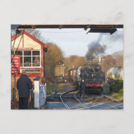 ラムズボトムの蒸気列車 ポストカード