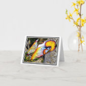 ラムズ!サルデーニャ州オルゴソロ近郊ロックアートホテル カード (黄色い花)