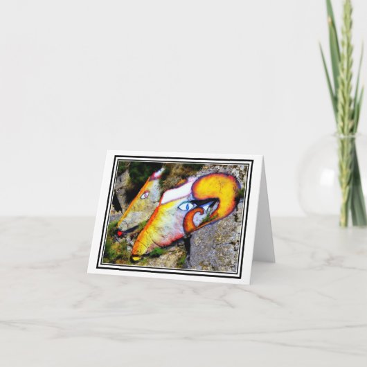 ラムズ!サルデーニャ州オルゴソロ近郊ロックアートホテル カード (正面)