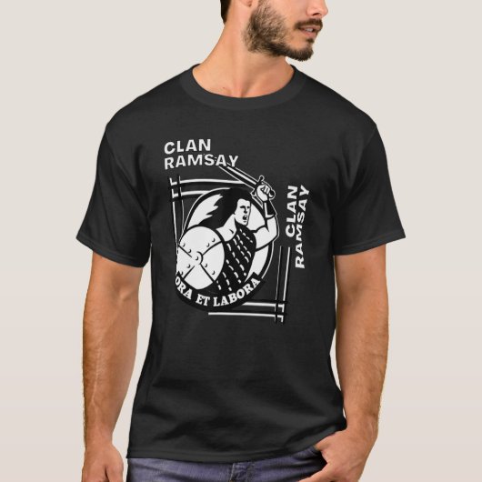 ラムセー氏ゲール語の剣士 Tシャツ (正面)