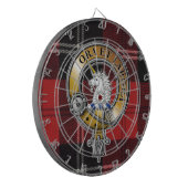 ラムゼイタータンチェック&バッジ ダーツボード (正面左)