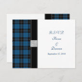 ラムゼイ ハンティング タルタン ケルト ウェディング レスポンス カード (正面/裏面)