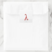 ラムダ スクエアシール (バッグ)