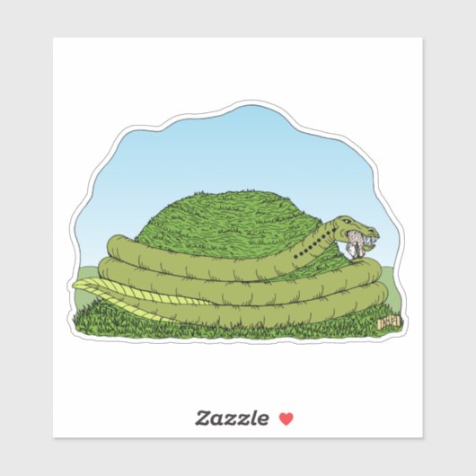 ラムトンの虫 シール (シート)