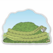 ラムトンの虫 シール (正面)