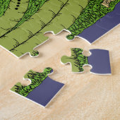 ラムトンの虫 ジグソーパズル (側面)