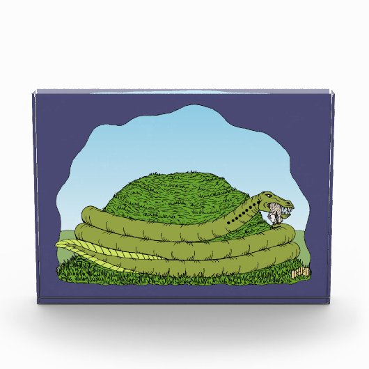 ラムトンの虫 フォトブロック (正面)