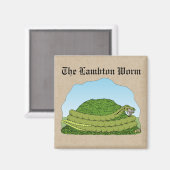 ラムトンの虫 マグネット (正面/裏面)