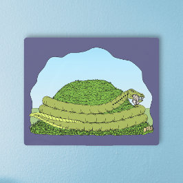 ラムトンの虫 メタルプリント