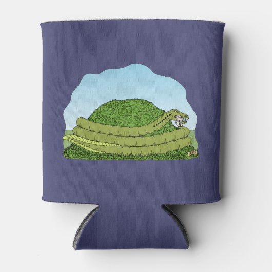 ラムトンの虫 缶クーラー (正面)