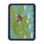 ラムトン虫 マグネット (縦)